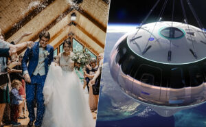 Boda en el espacio