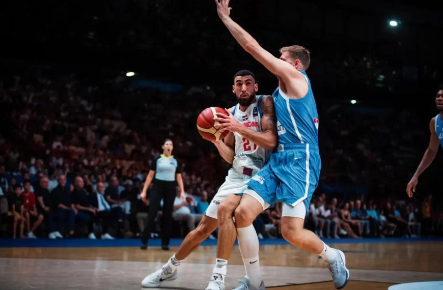 Selección dominicana de baloncesto cae…