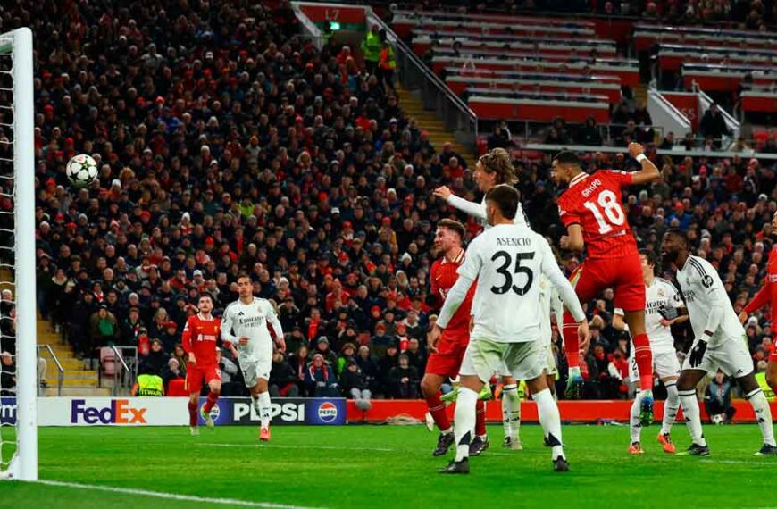 Liverpool derrota al Real Madrid…